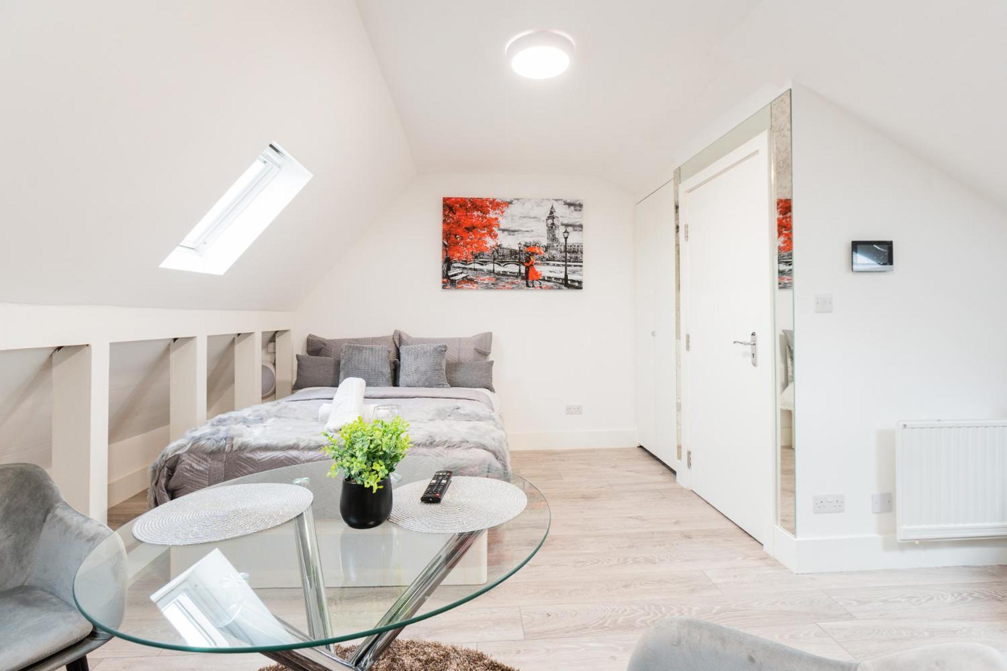Spacious And Modern Studio In London G Buitenkant foto