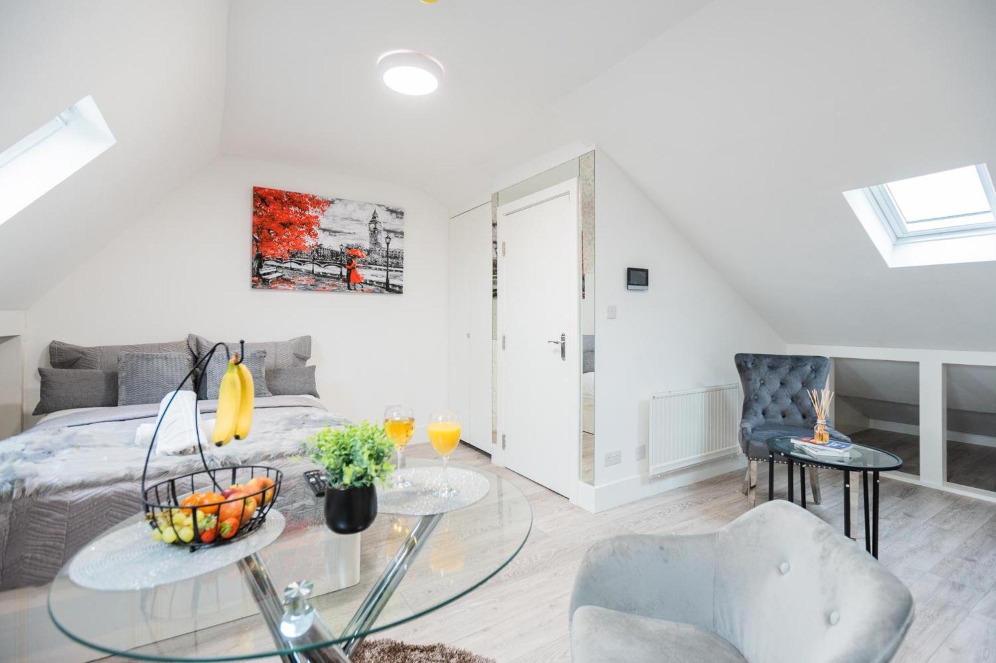 Spacious And Modern Studio In London G Buitenkant foto
