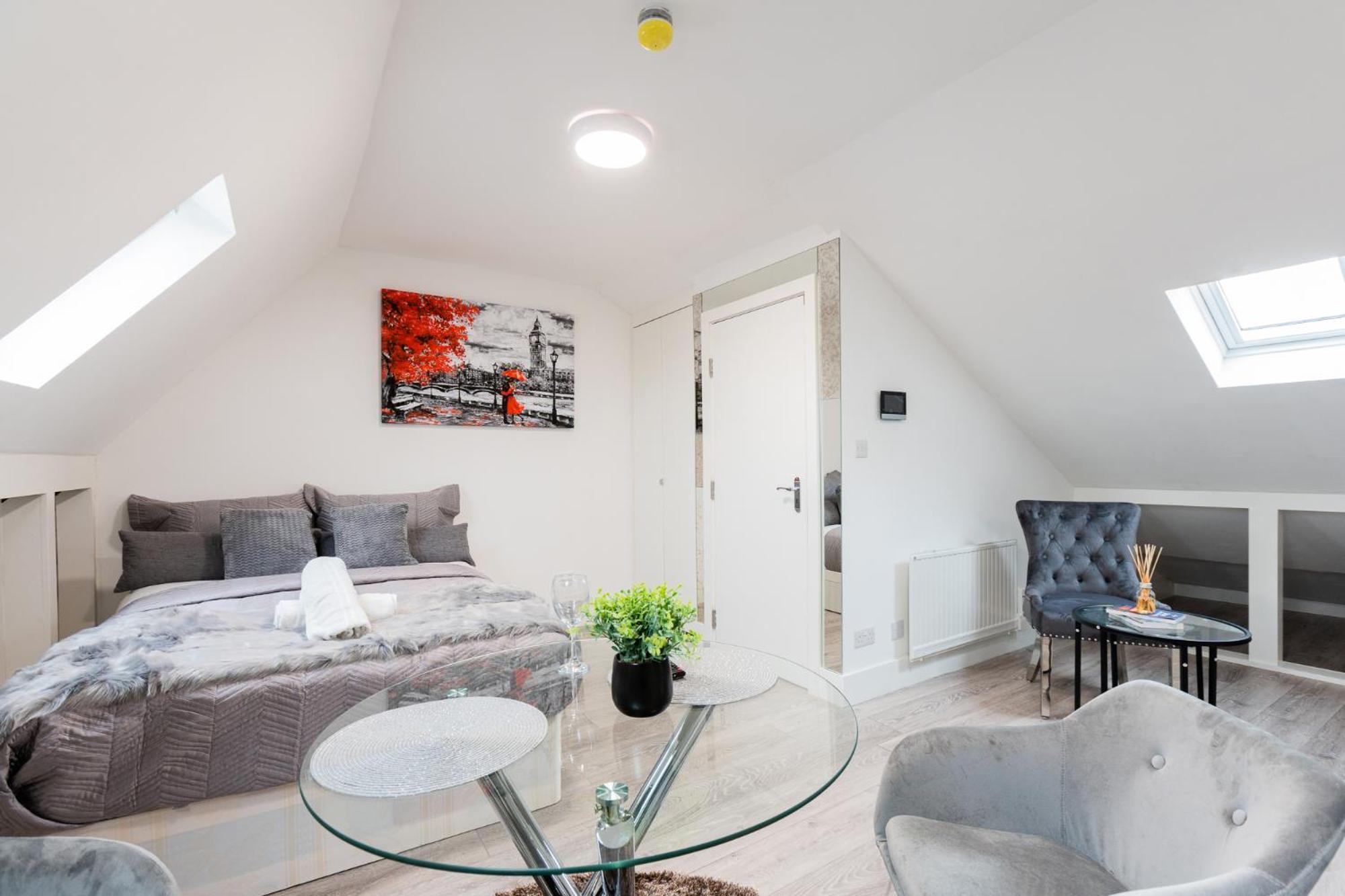 Spacious And Modern Studio In London G Buitenkant foto